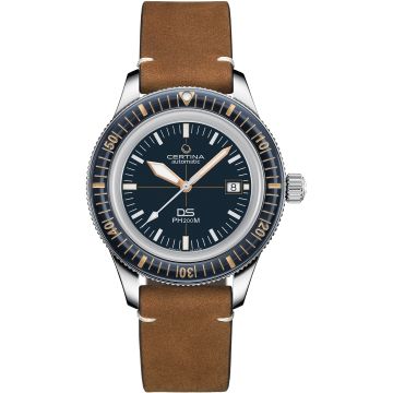 Certina DS PH200M Stainless Steel / Blue / Calf