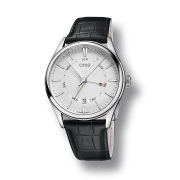 Oris Artelier Pointer Day Date 40 Stainless Steel / Silver
