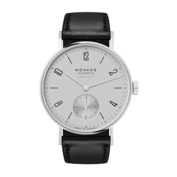Nomos Glashütte Tangente Neomatik Platinum Gray / Open