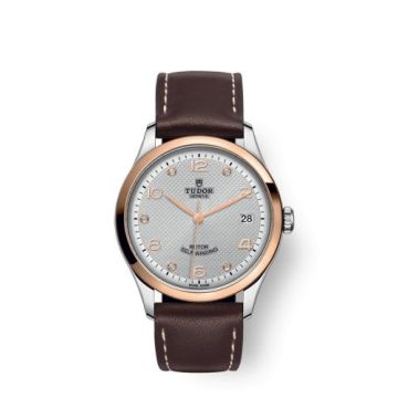 Tudor 1926 36 Stainless Steel / Rose Gold / Silver - Diamond / Strap