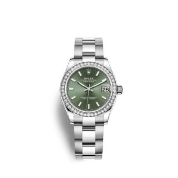 Rolex Datejust 31 Stainless Steel Diamond / Oyster / Green