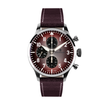Steinhart Pilot Chronograph 42 red SUMMER EDITION