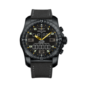 Breitling Cockpit B50 Night Mission / Black-Yellow / Military / Pin