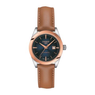 Tissot T-My Automatic Stainless Steel / Rose Gold / Blue MOP
