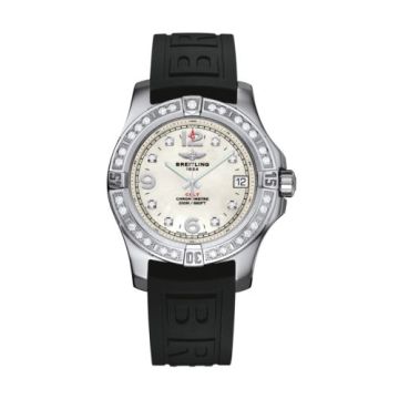 Breitling Colt 36 Diamond / Pearl Diamond / Rubber