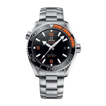 Omega Seamaster Planet Ocean 600M Co-Axial 43.5 Master Chronometer Stainless Steel / Orange / Bracelet