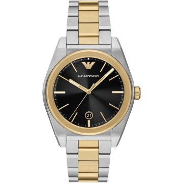 Emporio Armani Federico Date Bicolour / Black