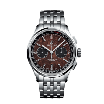 Breitling Premier B01 Chronograph 42 Bentley Centenary Stainless Steel / Wood / Calf / Bracelet