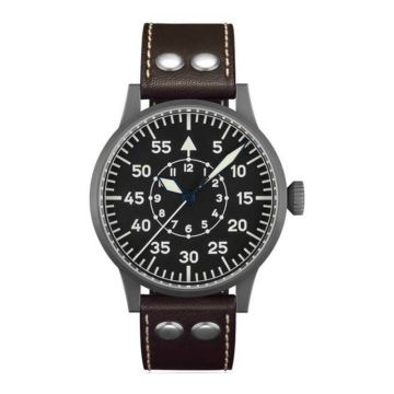 Laco Pilot Watch Original Paderborn Stainless Steel / Black