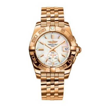 Breitling Galactic 36 Automatic Rose Gold / Pearl / Bracelet