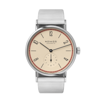 Nomos Glashütte Tangomat A Century of Bauhaus Red