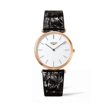 Longines La Grandes Classique Quartz 36 PVD Rose / White / Bracelet