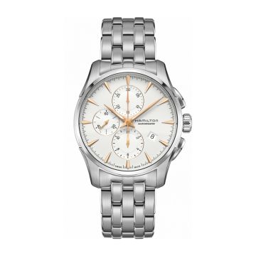 Hamilton Jazzmaster Auto Chrono 42 Stainless Steel / Silver / Bracelet