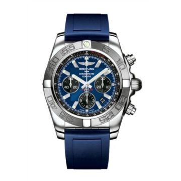 Breitling Chronomat 44 Stainless Steel / Blue / Rubber