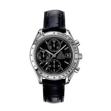 Omega Speedmaster Date 39 Stainless Steel / Black