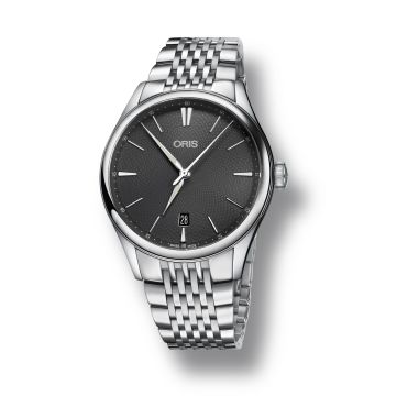 Oris Artelier Date 40 Stainless Steel / Grey / Bracelet