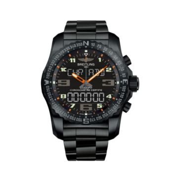 Breitling Cockpit B50 Night Mission / Black-Orange / Bracelet