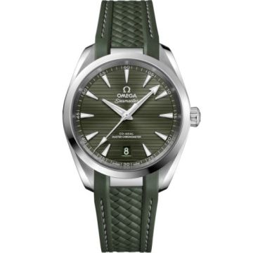 Omega Seamaster Aqua Terra 150M Master Chronometer 38 Stainless Steel / Green / Rubber