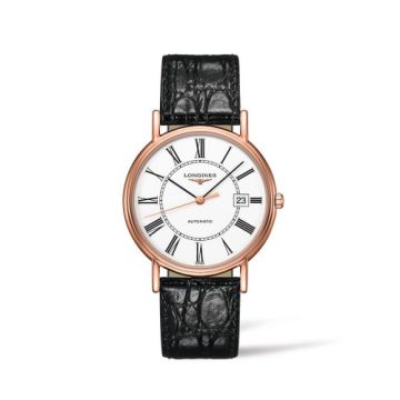 Longines Presence 38.5 Automatic PVD Red / White - Roman