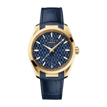 Omega Seamaster Aqua Terra 150M Master Chronometer 38 Yellow Gold / Blue / Tokyo 2020 Olympics