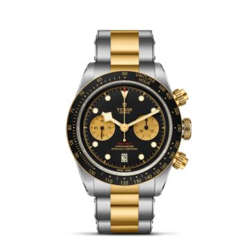 Tudor Heritage Black Bay Chronograph S&G / Black / Bracelet