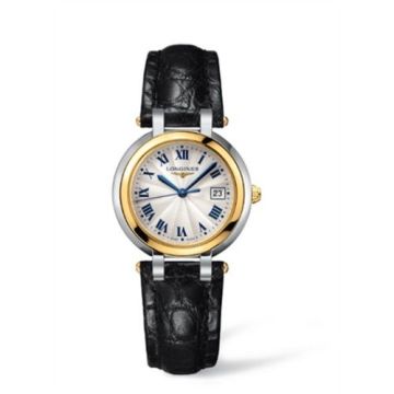 Longines PrimaLuna Quartz 30 Stainless Steel / Yellow Gold / Silver - Roman