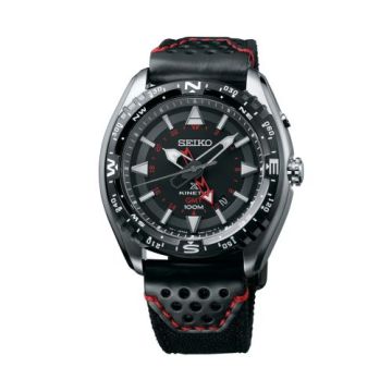Seiko Prospex Land SUN049P2 Stainless Steel / Black / Strap