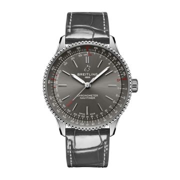 Breitling Navitimer Automatic 36 Stainless Steel / Grey / Alligator