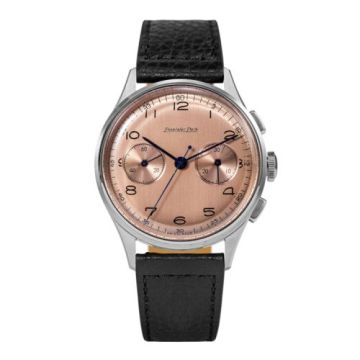 Excelsior Park Chronograph Stainless Steel / Salmon / Black Matte