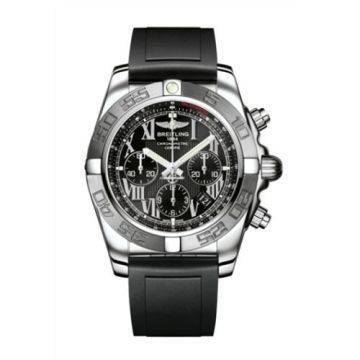 Breitling Chronomat 44 Stainless Steel / Black - Roman / Rubber