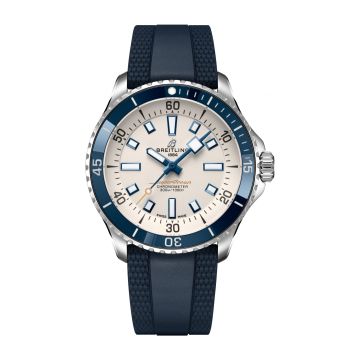 Breitling SuperOcean Automatic 42 Stainless Steel / White / Rubber