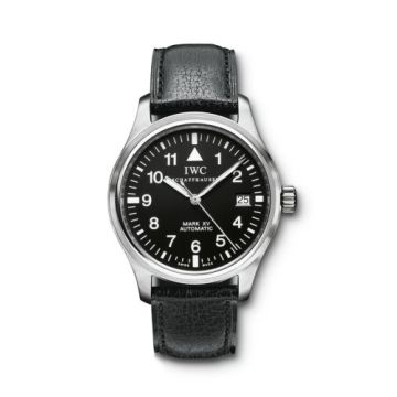 IWC Schaffhausen Pilot's Watch Mark XV Stainless Steel / Black / Strap