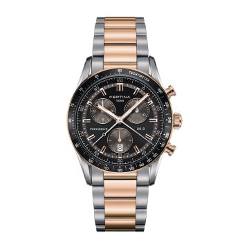 Certina DS-2 Chronograph Two Tone / Black / Bracelet