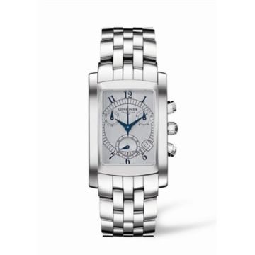 Longines DolceVita 28 Quartz Chronograph Stainless Steel Silver