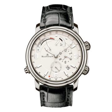 Blancpain Léman Réveil GMT White Gold / Opaline / Alligator