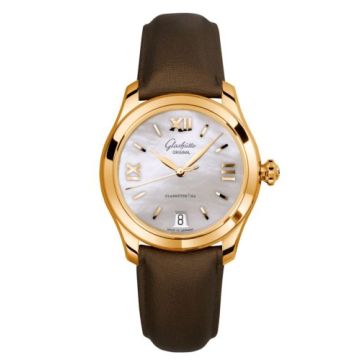 Glashütte Original Lady Serenade Rose Gold / MOP / Calf - Pin