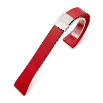 Quick Release FKM26 Red FKM Rubber watch strap - 21mm