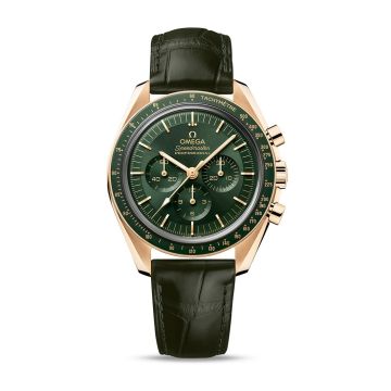 Omega Speedmaster Professional Moonwatch 3861 Moonshine Gold / Green