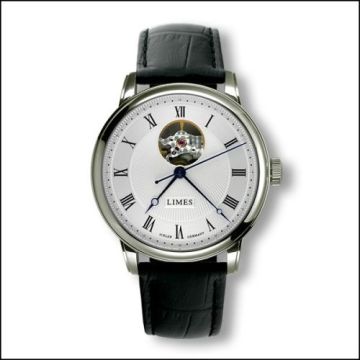 Limes Pharo Open Balance - Roman / black leather strap