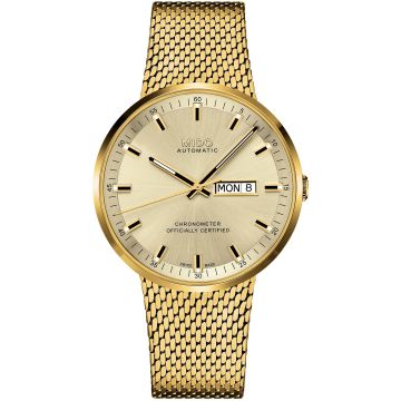 Mido Commander Icône Yellow Gold / Champagne / Bracelet