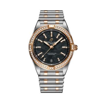 Breitling Chronomat 32 Stainless Steel - Red Gold - Diamond / Black MOP