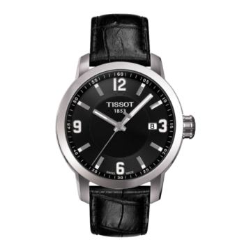 Tissot PRC 200 Quartz Black Leather
