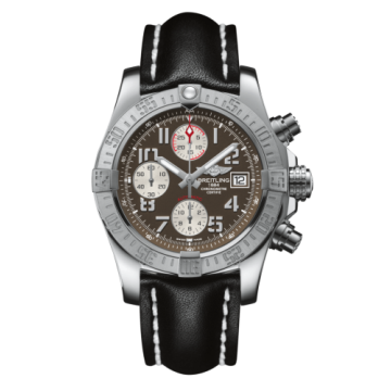 Breitling Avenger II Stainless Steel / Tungsten Gray / Calf / Folding