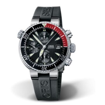 Oris Divers Titan Chronograph / Rubber