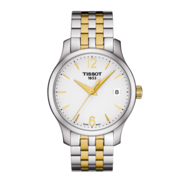 Tissot Tradition Lady Stainless Steel - Yellow Gold / Silver / Bracelet