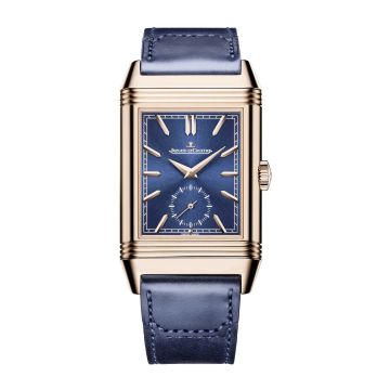 Jaeger-LeCoultre Reverso Tribute Duoface Fagliano Pink Gold / Blue