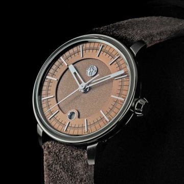 Lundis Bleus Ref. 1100 Stainless Steel / Rose / Silver Index