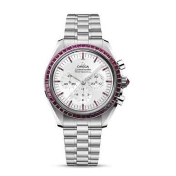 Omega Speedmaster Professional Moonwatch 3861 Canopus Gold - Ruby / Silver - Ruby / Bracelet