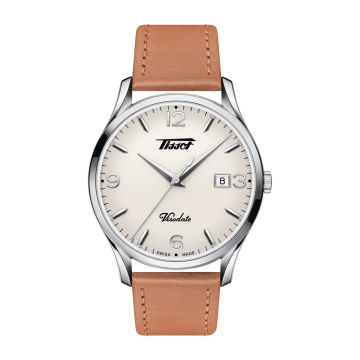 Tissot Visodate Quartz 40 Stainless Steel / Silver / Strap