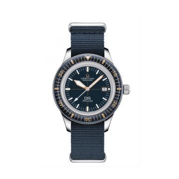 Certina DS PH200M Stainless Steel / Blue / NATO